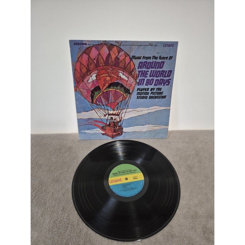 Music From The Score Of Around The World In 80 Days Vinyl LP 1968 VG